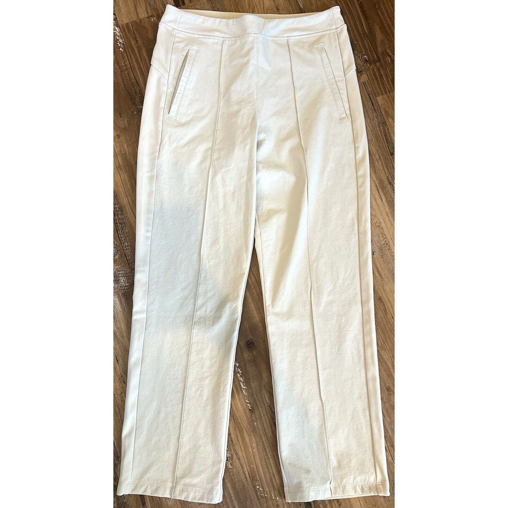 Athleta Straight Leg Stretch Pants Womens Size 8 Career Comfort Casual Preppy